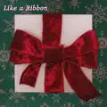 Like a ribbon