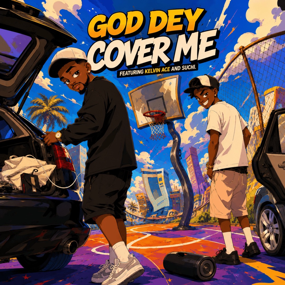 Обложка альбома «God Dey Cover Me (feat. Suchi) - Single» — Kelvin Ace