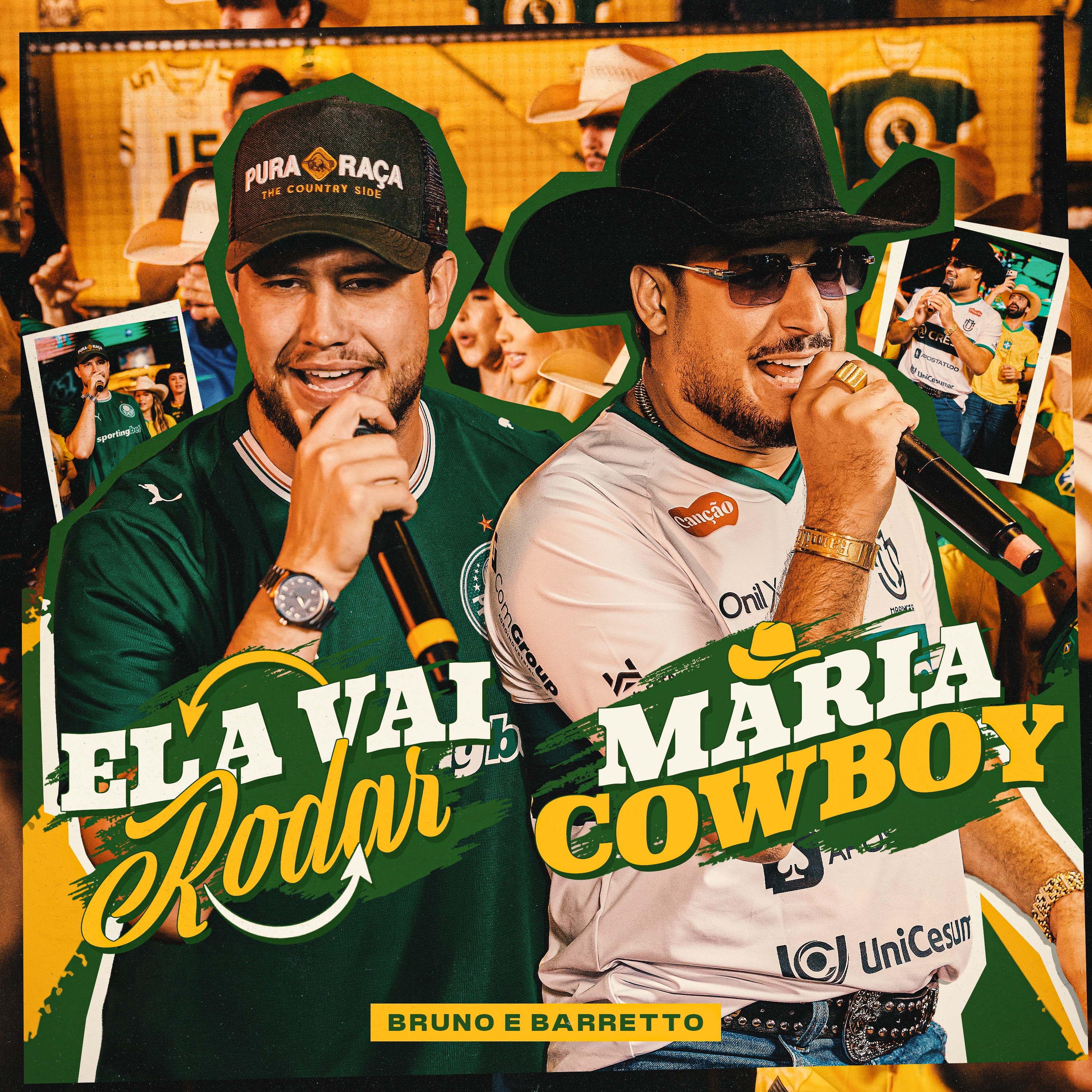Ela Vai Rodar / Maria Cowboy (Ao Vivo) - Single