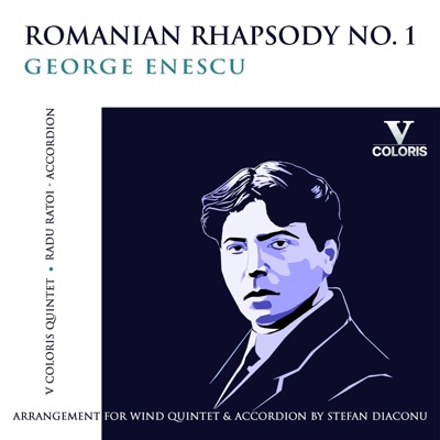 Romanian Rhapsody no. 1, in A major for Wind Quintet & Accordion - EP