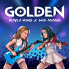 KAYLA KING & Mia Asano - GOLDEN artwork