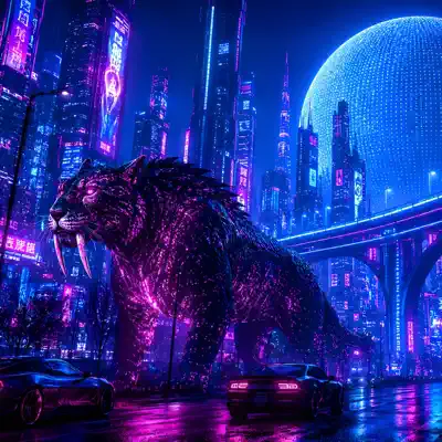 Cyber City Moods의 3 A.M. Avenue을(를) 감상해 보세요.