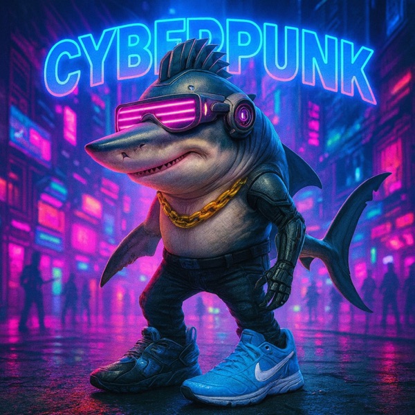 TRALALERO TRALALA - CYBERPUNK (feat. DJ Tralalero Tralala, DJ Sahurino, Gazzarino & Mandolino Pizzarino)