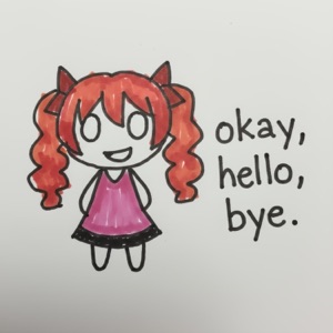 This is a song, okay, hello, bye. - Single