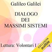 Audiobook cover for Dialogo dei massimi sistemi by Galileo Galilei