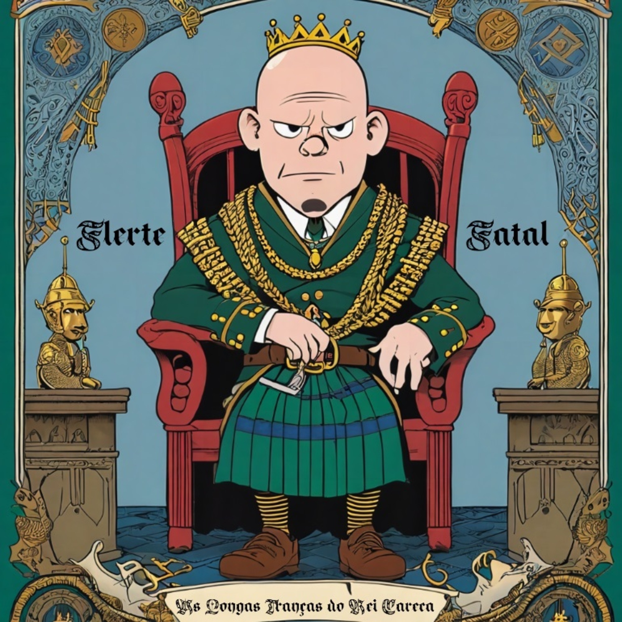 As Longas Tranças Do Rei Careca