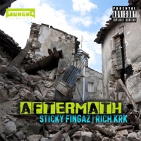 Aftermath (feat. Sticky Fingaz & Rich KRK) - Single - Gungho Camacho