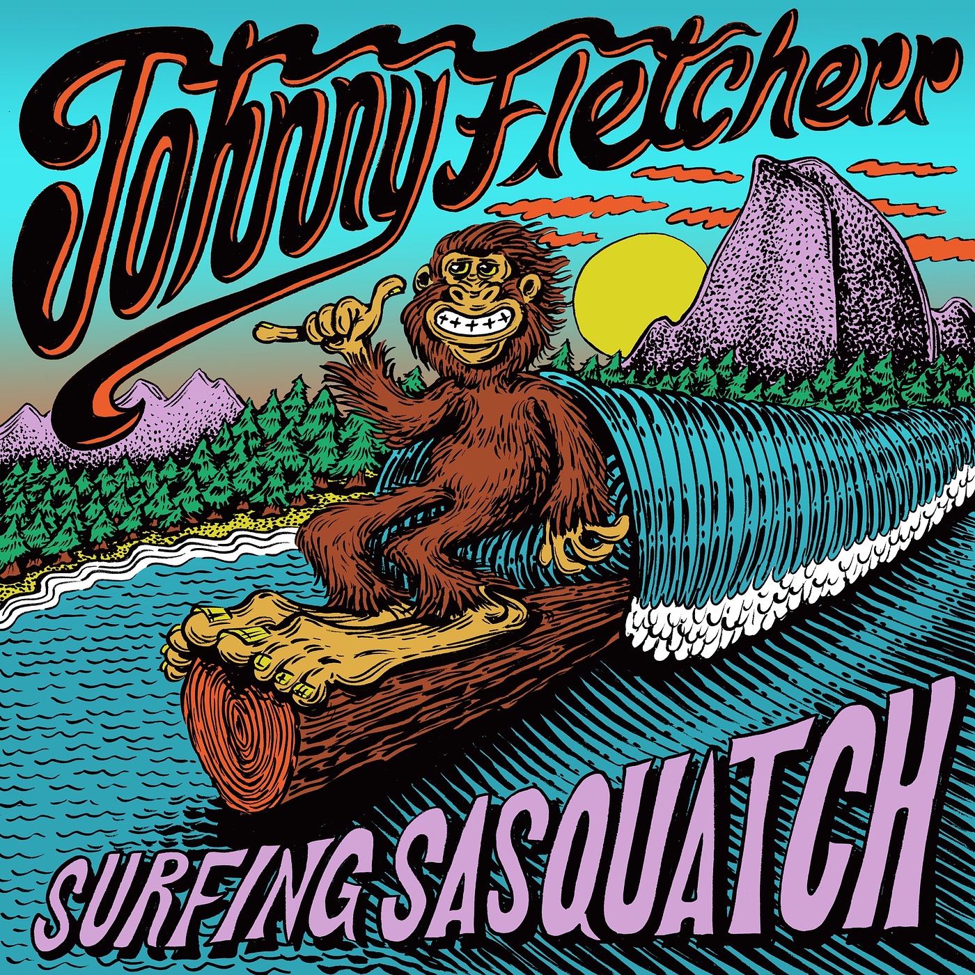 Surfing Sasquatch - Single