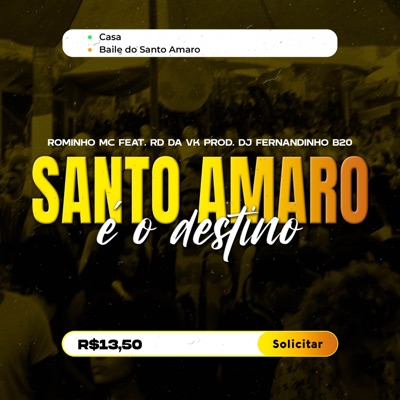 Santo Amaro é o Destino - Single