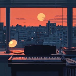 Whispers Beneath the Vinyl Moonlight Sky