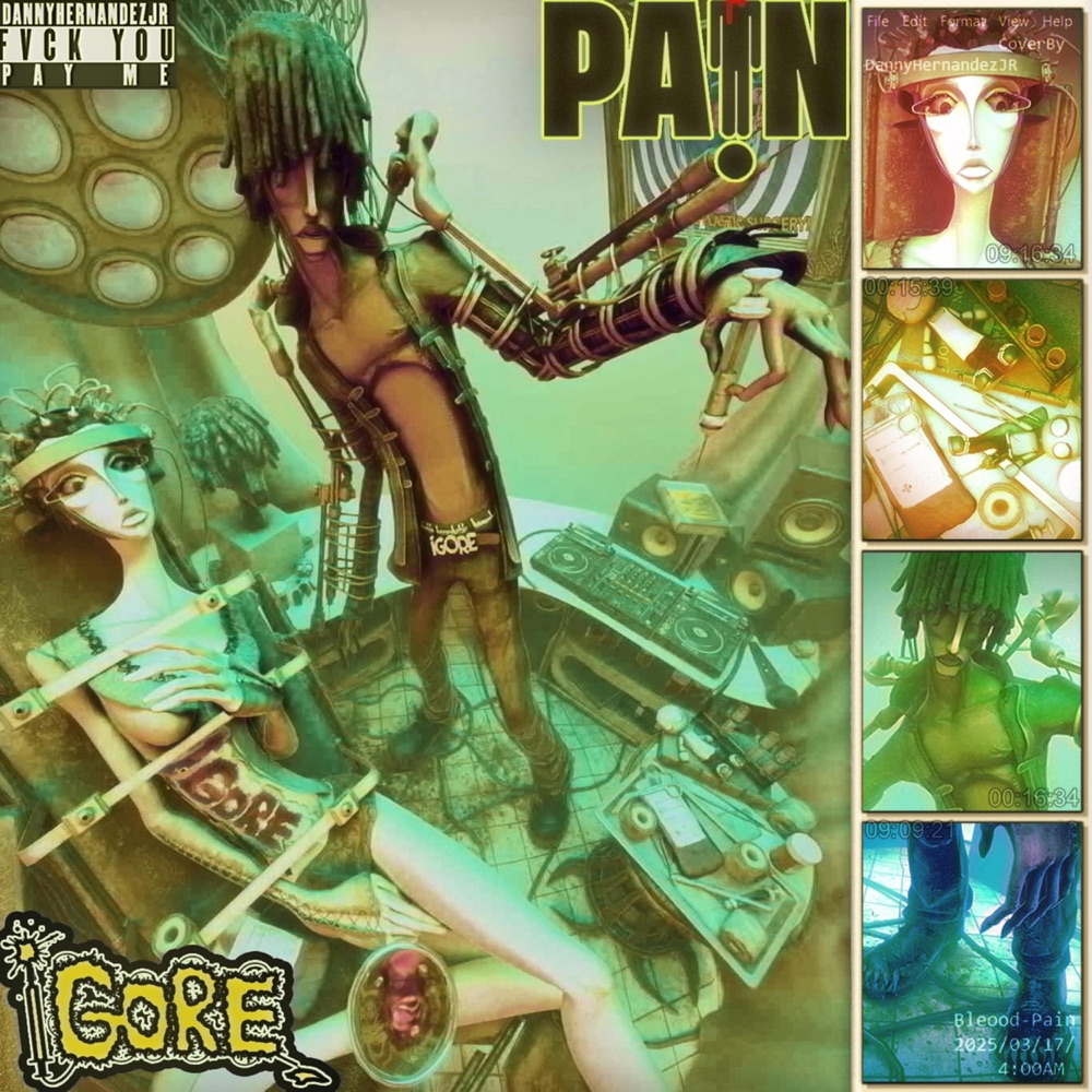 Обложка альбома «pain» — bleood