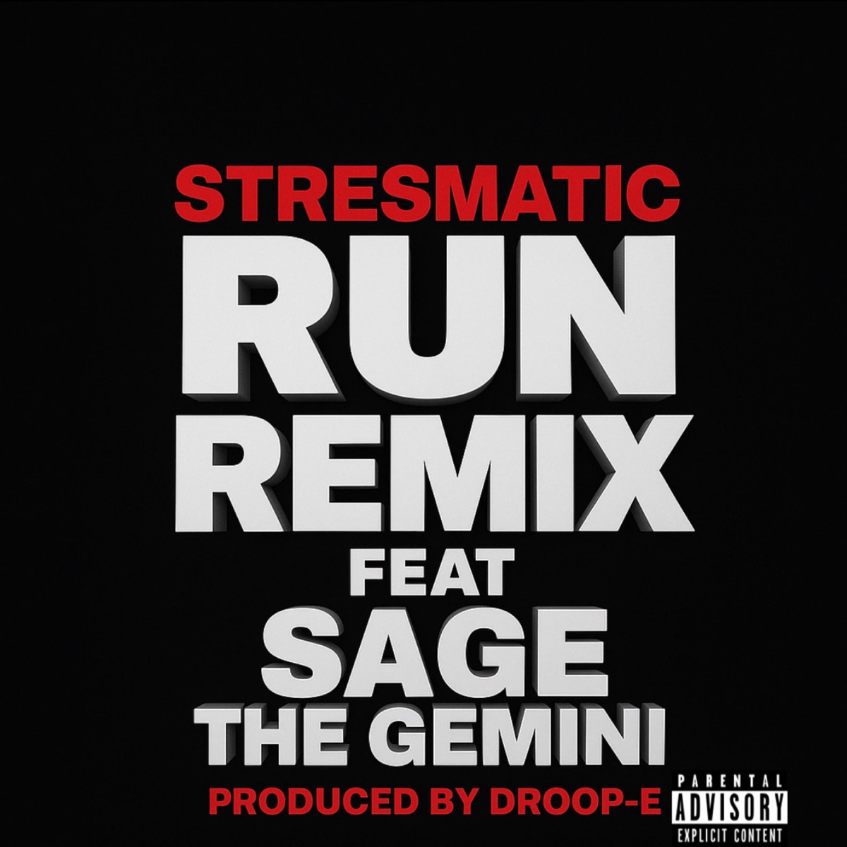 Run part 2 (feat. Sage The Gemini) cover art