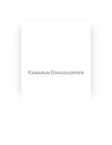 Listen to Kanabun Grasshopper, watch music videos, read bio, see tour dates & more!