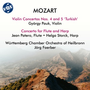 Mozart: Violin Concertos Nos. 4-5 & Concerto for Flute & Harp