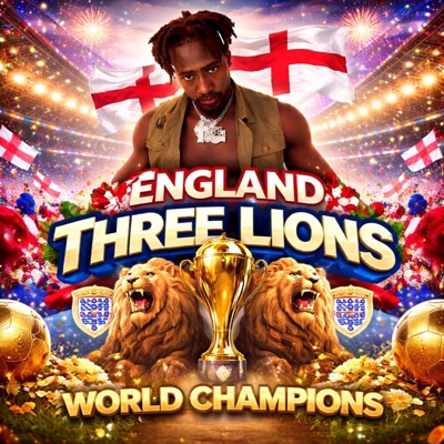 England Three Lions World Champions - Single