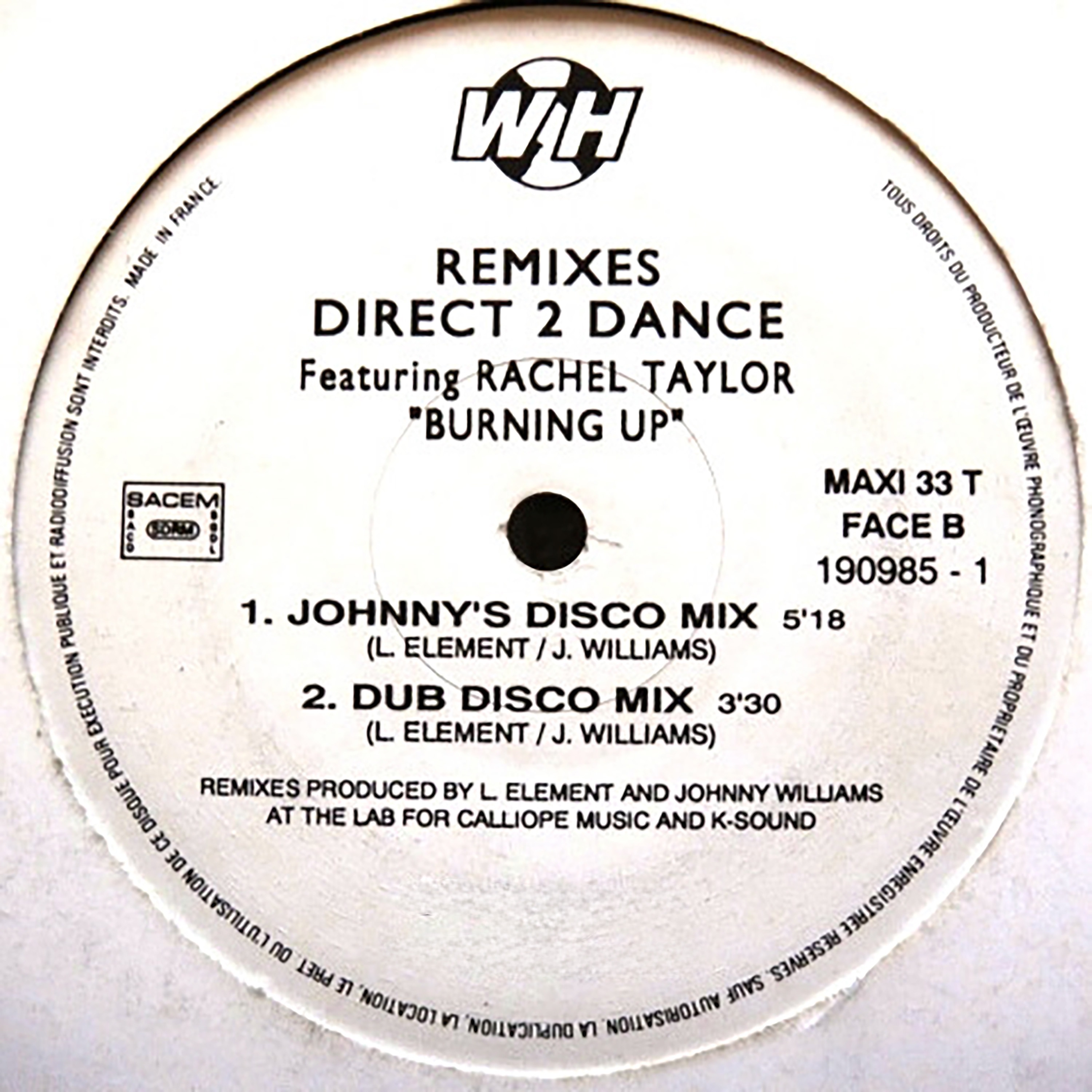 Burning Up (DJ Mix) - Single