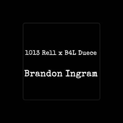 Listen to 1013 Rell, watch music videos, read bio, see tour dates & more!