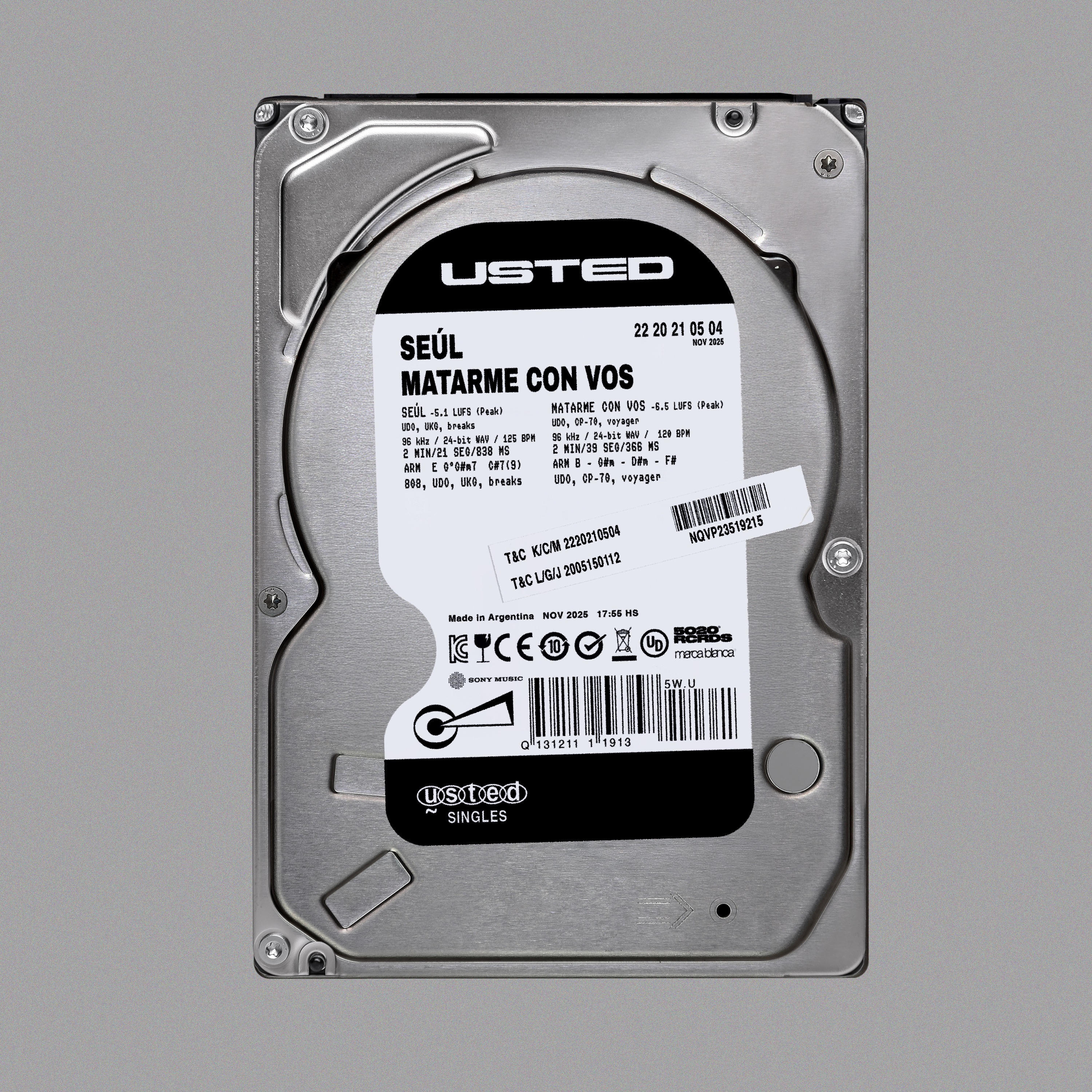 Seúl / Matarme con vos - Single