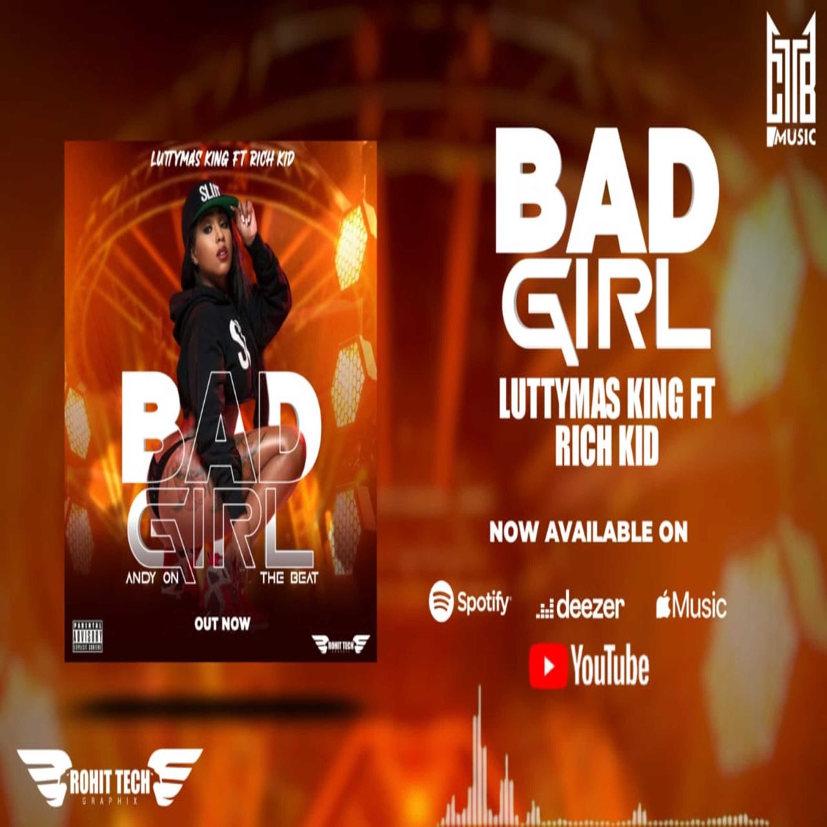 ‎Bad Girl (feat. Rich Kid) - Single - Album By Luttymas King - Apple Music