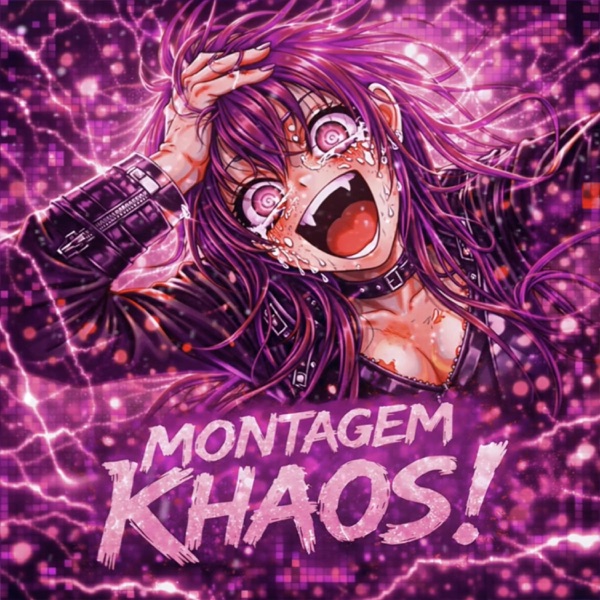 Album cover for MONTAGEM KHAOS! (Official Vocal Version) - Single by CYBPTE