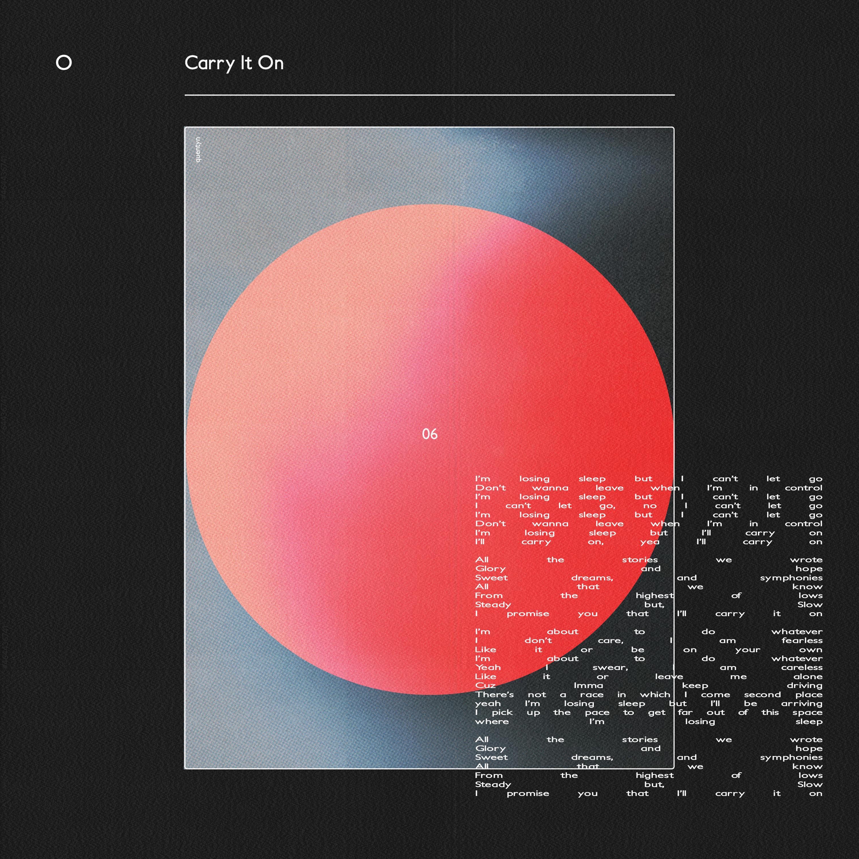 Carry It On - Single