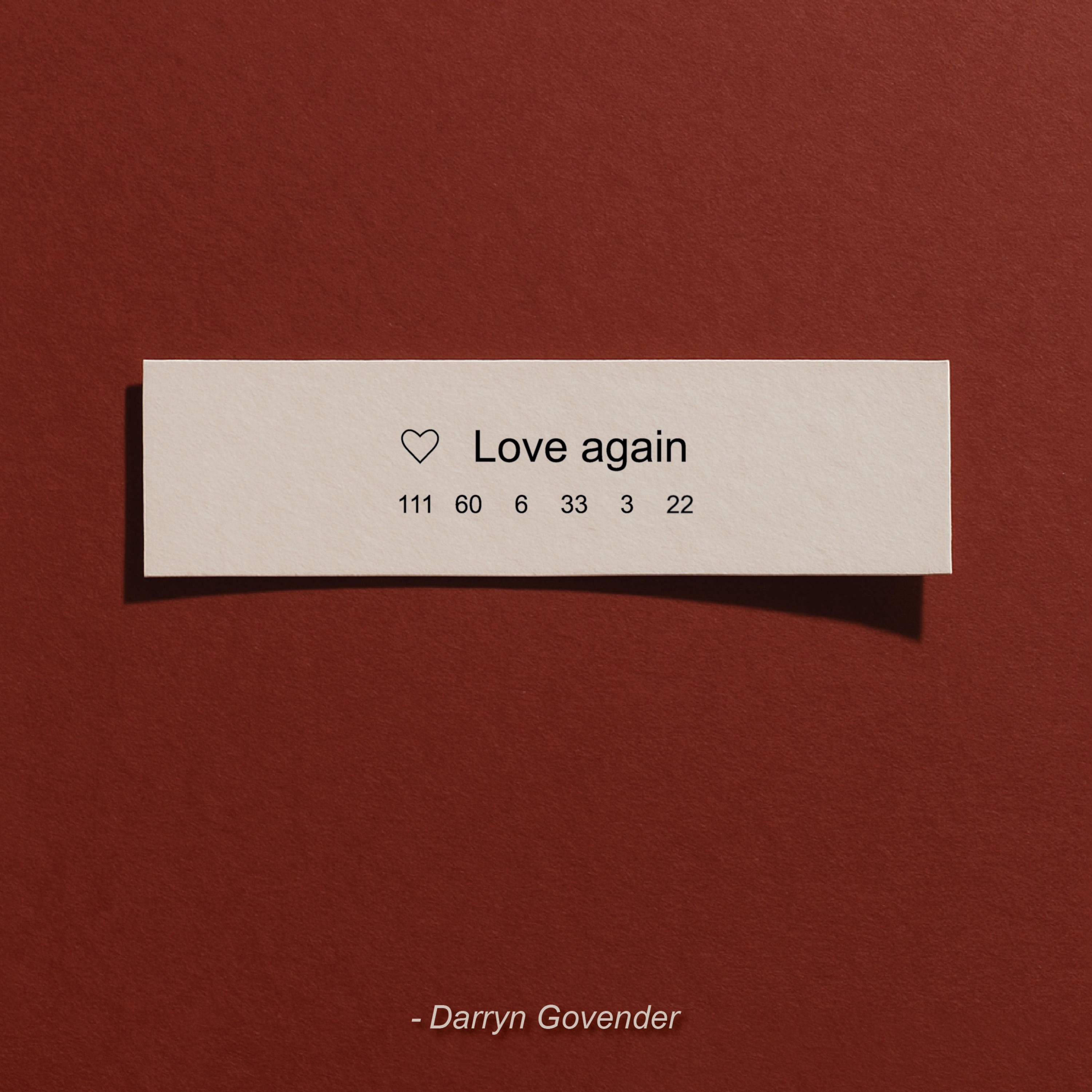 Love Again - Single