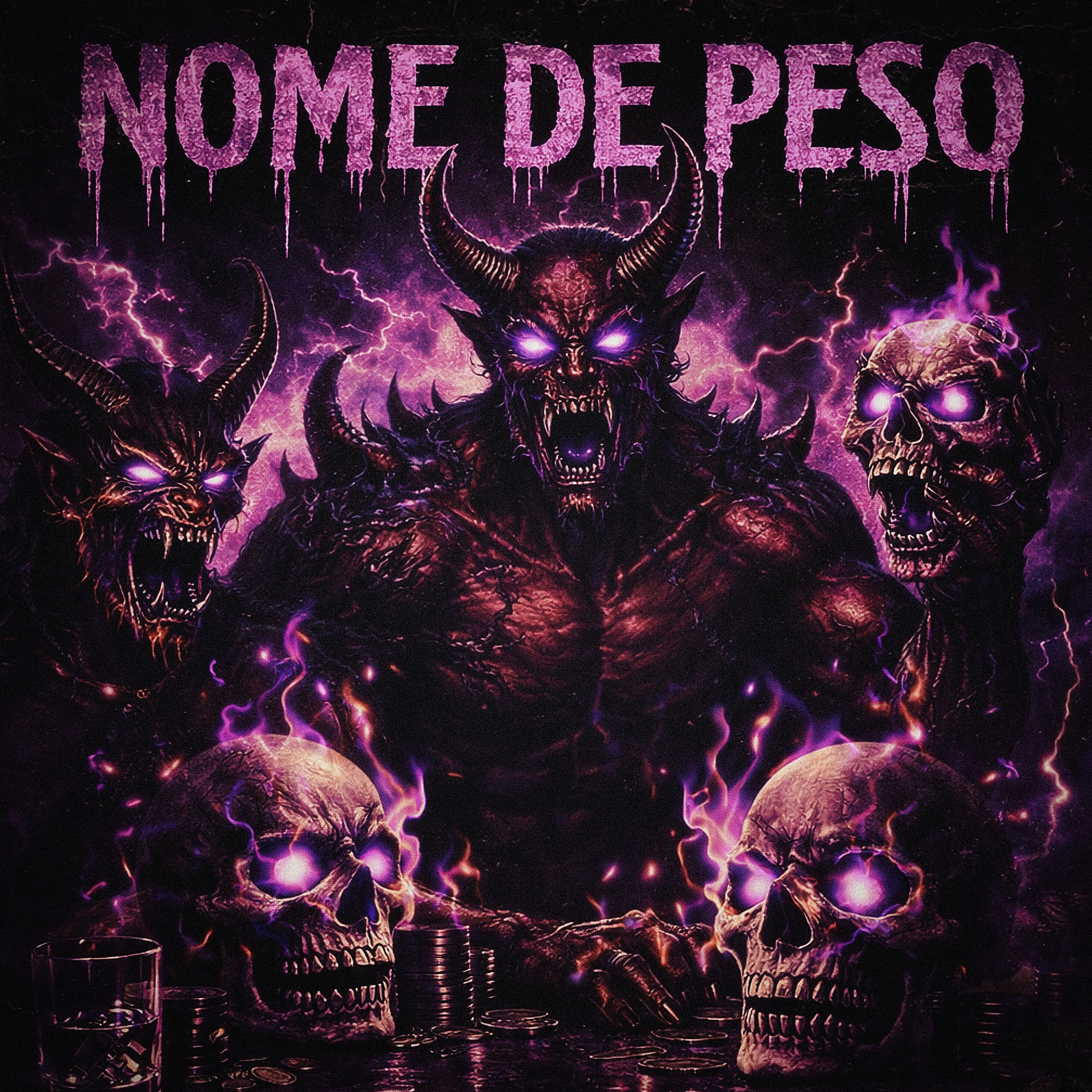 NOME DE PESO - Single by OVERHØUSE & DXRKCVLT album cover