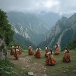 Adyghe Circassian Noble Dance Kabardinka Caucasus - Single