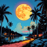 Midnight Moonbeams - Single - drwblz