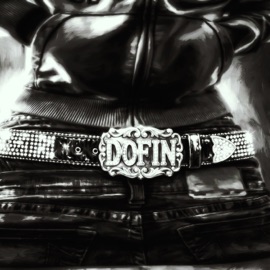 свисают джинсы DOFIN