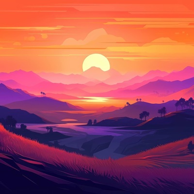 down before the sunset (International Wave) - Single