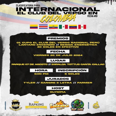 Rumbo A Colombia: Fecha #01: Rap God