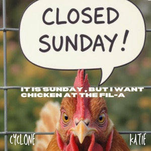 CLOSE SUNDAY - IT IS SUNDAY , BUT I WANT CHICKEN AT THE FIL-A. (feat. Katie)