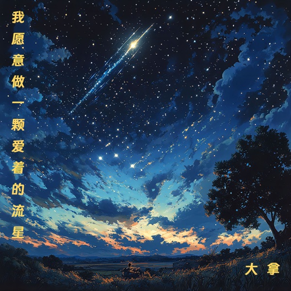我愿意做一颗爱着的流星 - Single