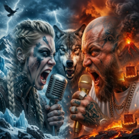 NORTH TAKES ALL - Iron Ragnar Vibes Cover Art