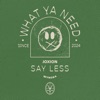 Say Less cover art