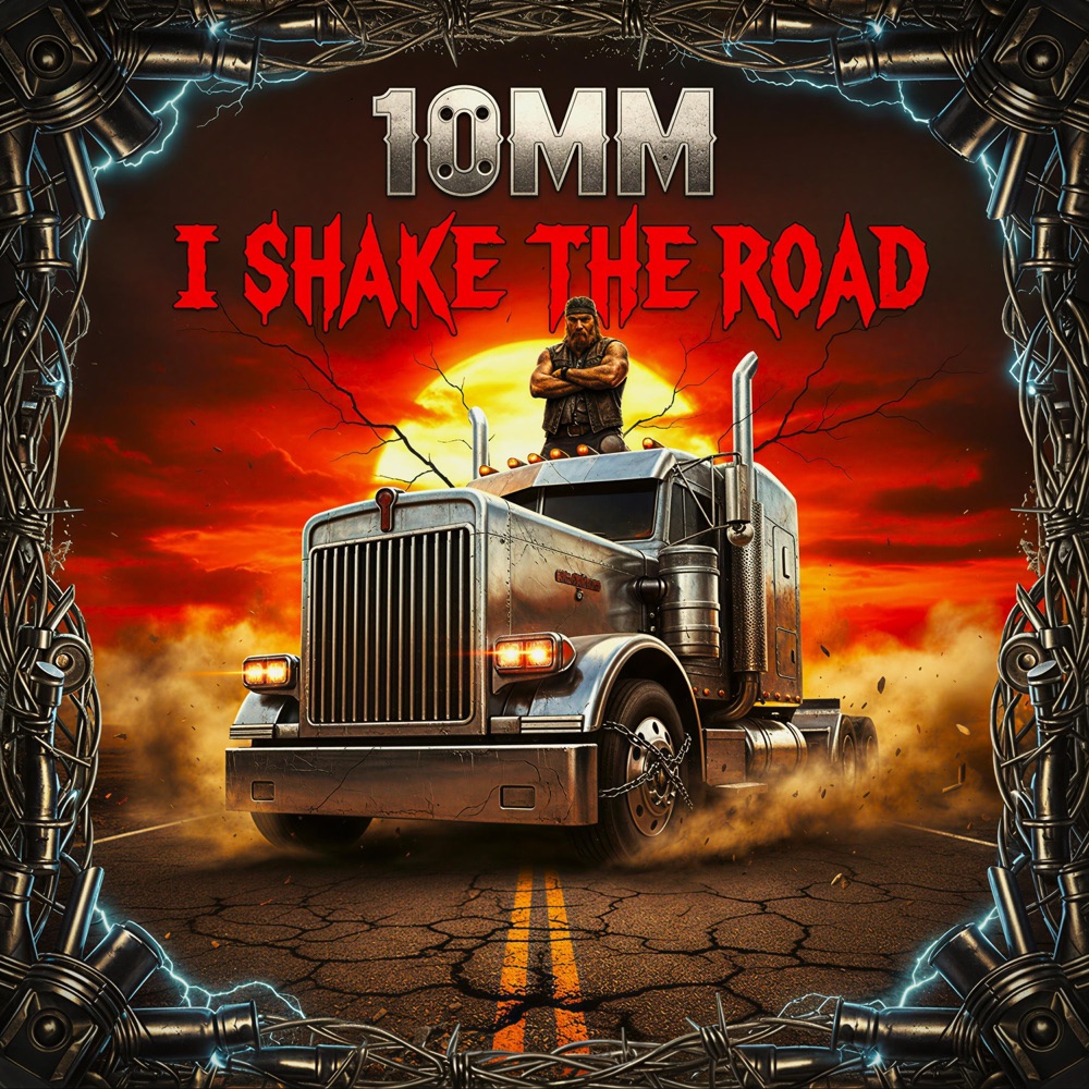 Обложка альбома «I SHAKE THE ROAD - Single» — 10mm