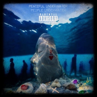 Peaceful Underwater, People Underwater. - Single