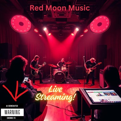 Red Moon Music is Live Streaming (Warning: AI Generated Crowd)