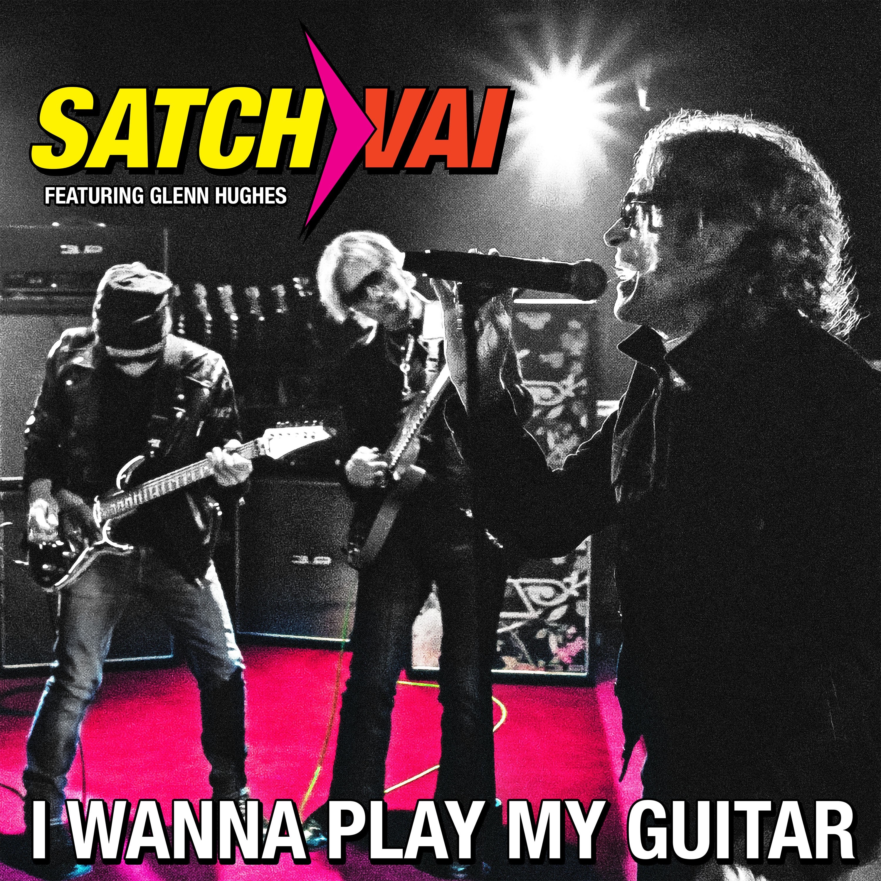 Joe Satriani & Steve Vai - SATCHVAI: I Wanna Play My Guitar (feat. Glenn Hughes) - AZNewMusic