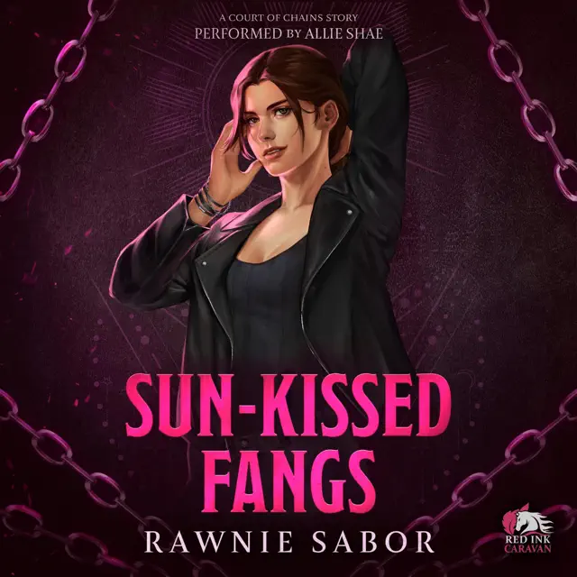 Sun-Kissed Fangs: A Steamy Sapphic Vampire Romance (Court of Chains) (Unabridged)