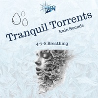 Tranquil Torrents: Rain Sounds with 4-7-8 Breathing for Calm - Frozen