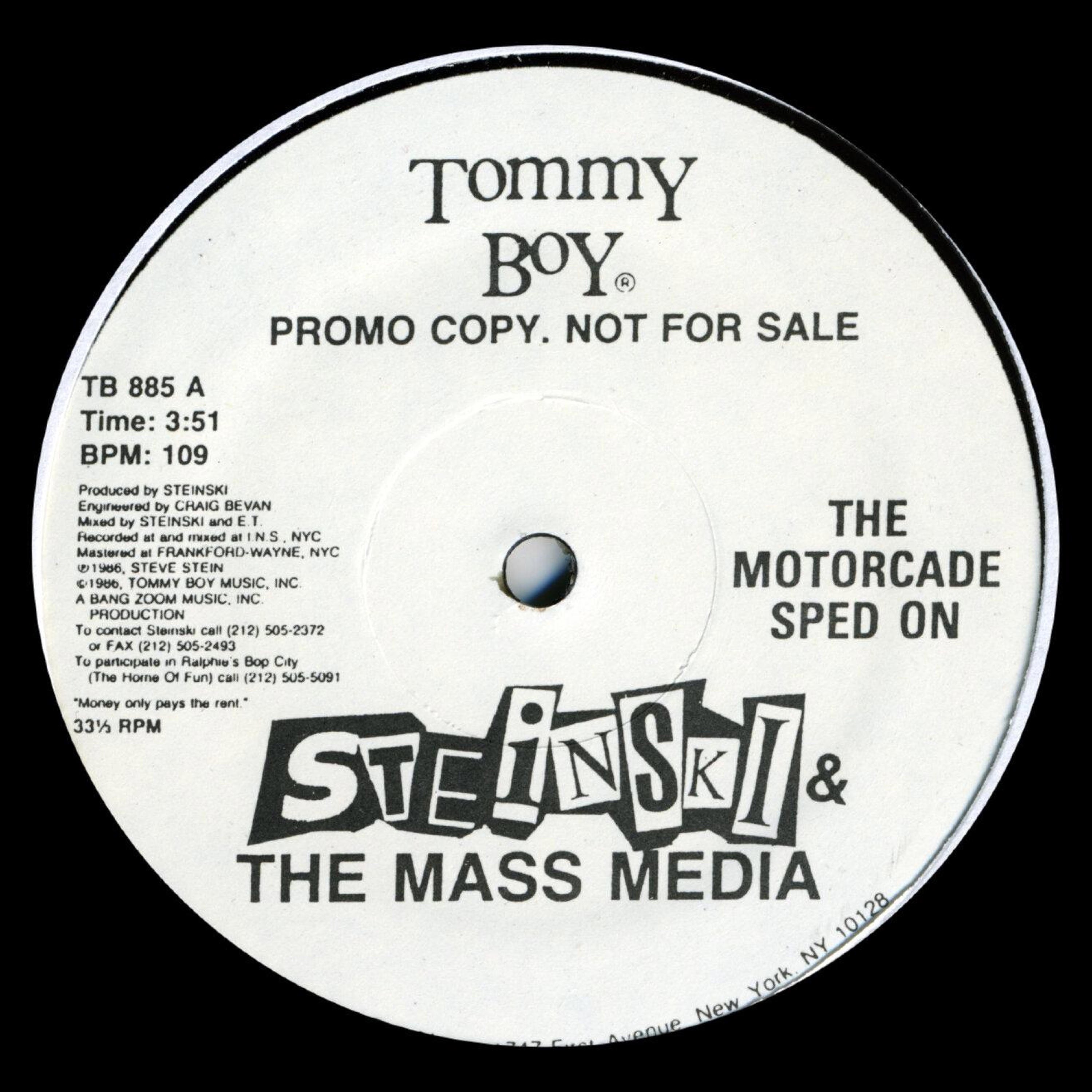 The Motorcade Sped On - Single