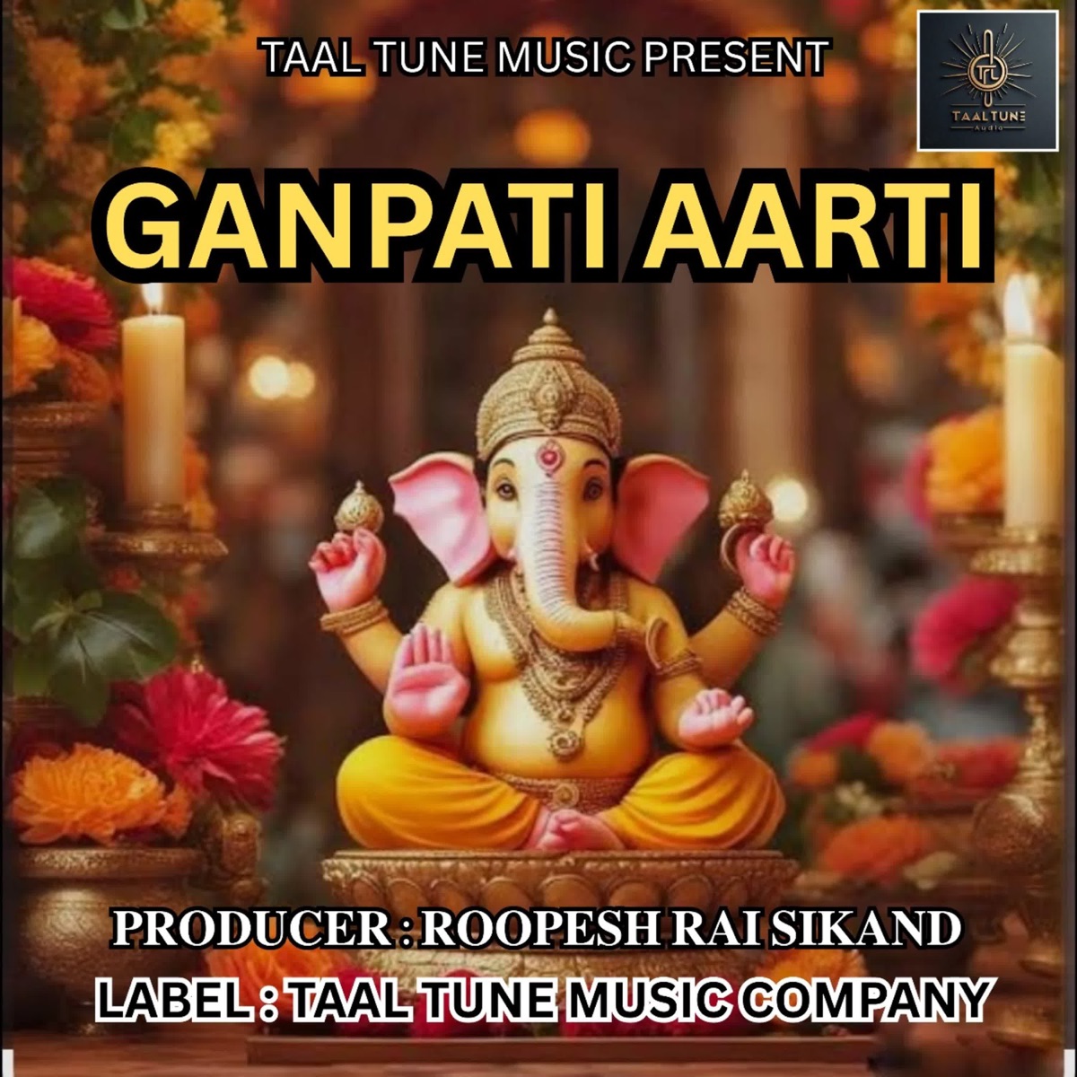 GANPATI AARTI - Single cover art