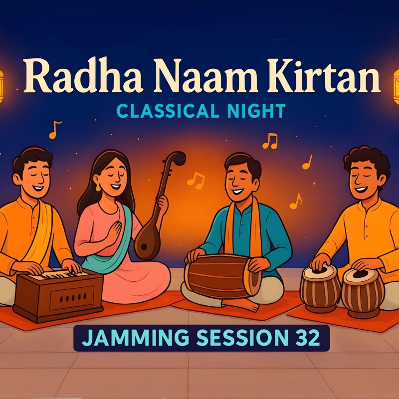 Radha Naam Kirtan | Classical Night | Jamming Session 32