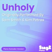 Unholy (Originally Performed by Sam Smith & Kim Petras) [Piano Karaoke Version] song art