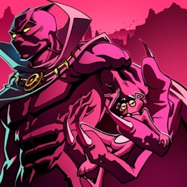 Black Panther x Pink Panther iHearCanvas & Musicality
