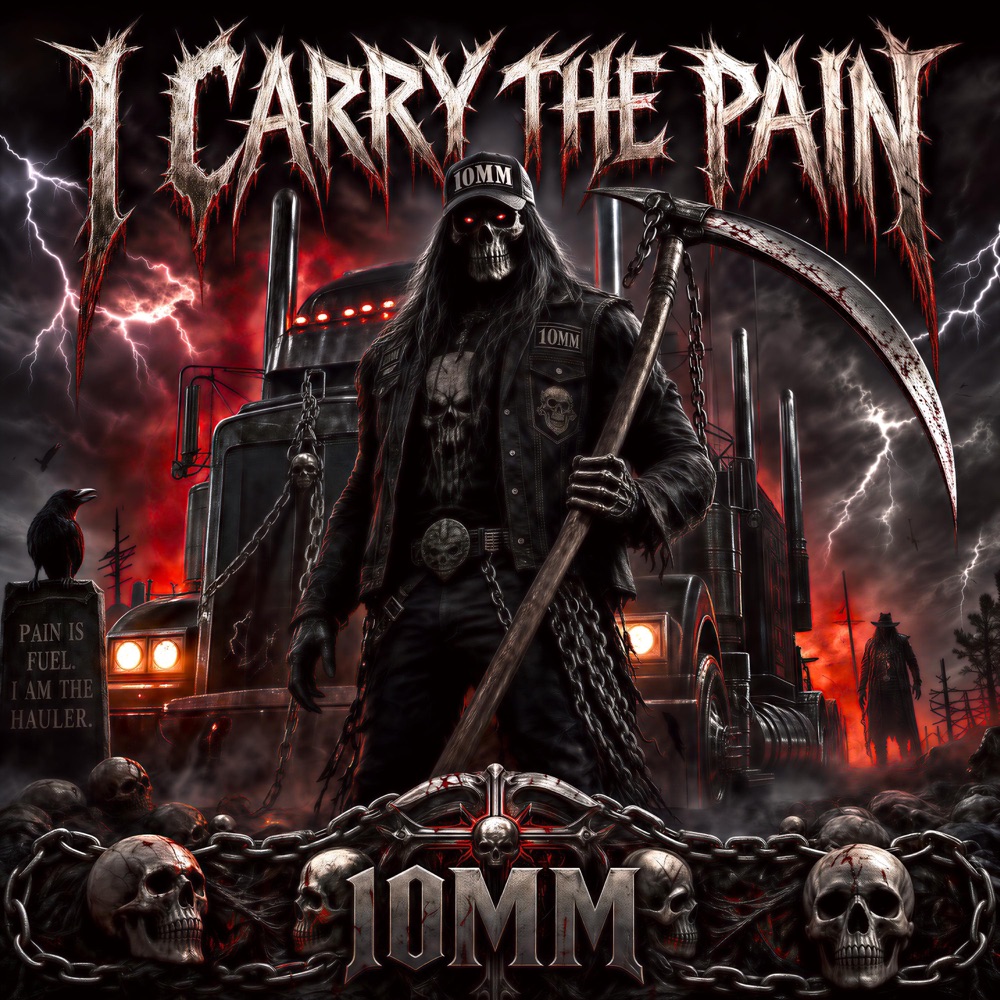 Обложка альбома «I CARRY THE PAIN - Single» — 10mm