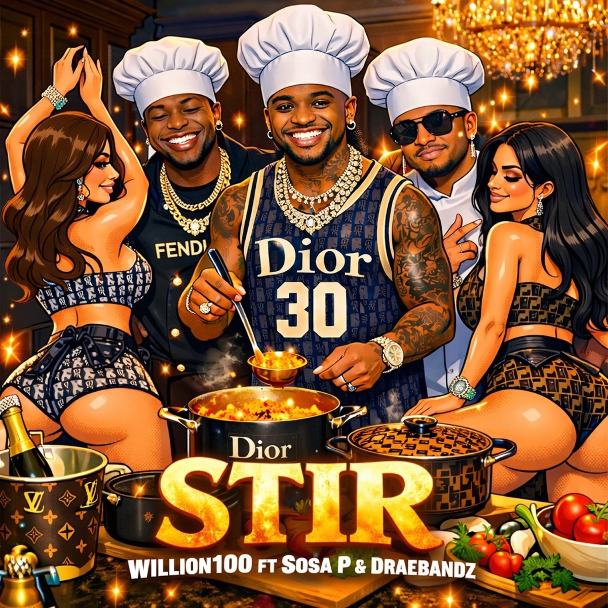 STIR (feat. Sosa P & DraeBandz) - Single