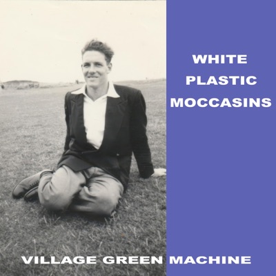 White Plastic Moccasins